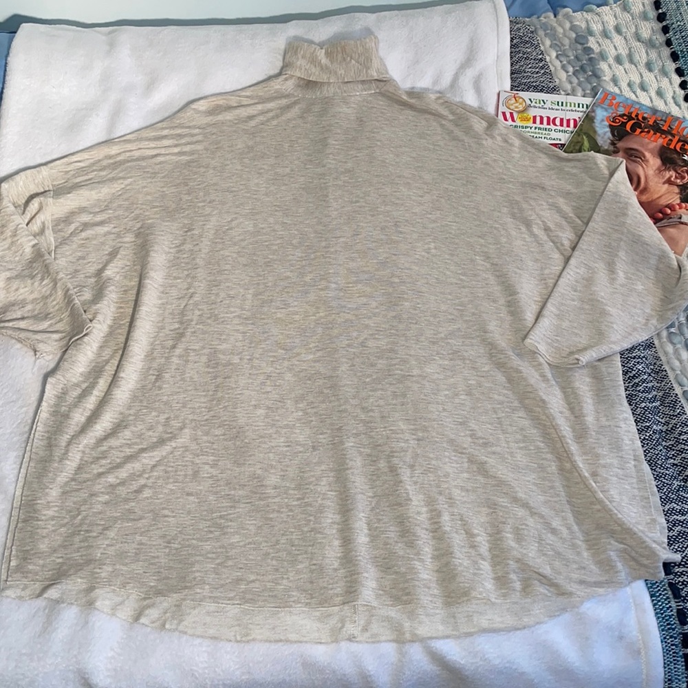 Urban Outfitters Out from Under Oversized Cream Turtleneck Top- XS